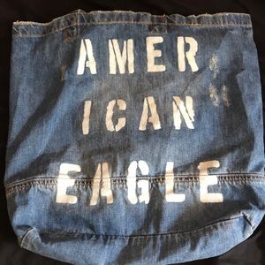 American eagle tote bag:)